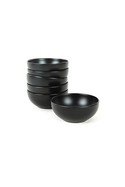 Mat Siyah Delta orba Kasesi 14 Cm 6 Adet