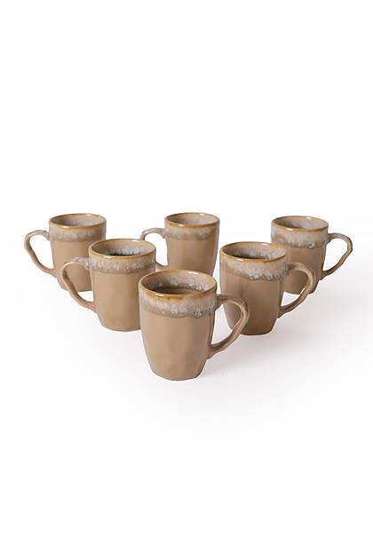 Shizen Toprak Organik Kupa 10 Cm 6 Adet Q43