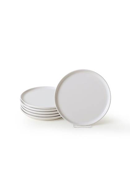 Beyaz Nordic Pasta Taba 22 Cm 6 Adet 006