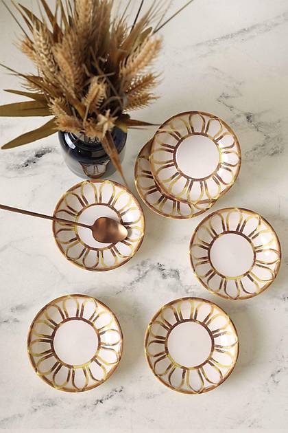 Worn Gold Halka erezlik / Sosluk 13 Cm 6 Adet 22967