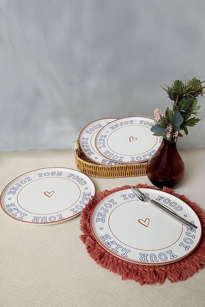 Enjoy Your Food Nordic Servis Taba 28 cm 4 Adet 22973
