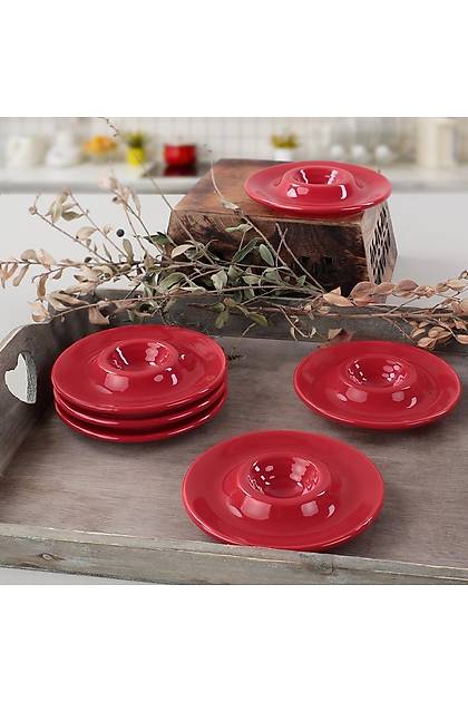Krmz Ege Yumurtalk 13 Cm 6 Adet
