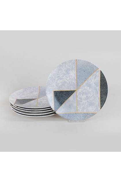 Blue Tile Servis Taba 26 Cm 6 Adet - 19502