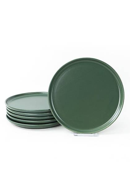 Mat Yeil Nordic Pasta Taba 22 Cm 6 Adet