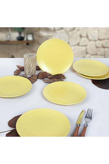 Mat Sar Ege Pasta Taba 20 Cm 6 Adet