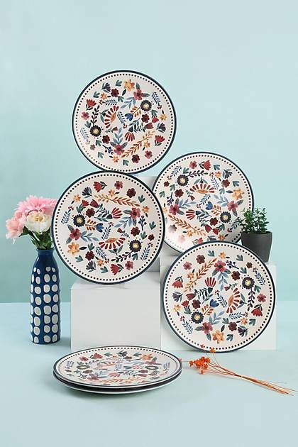 Keraart Springtime Servis Taba 26 Cm 6 Adet - 19558