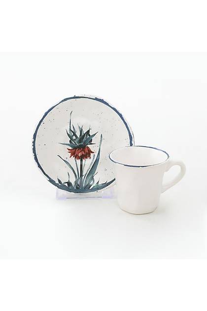 Anatolian Flowers Organik Kahve Fincan Takm 12 Para 6 Kiilik - 256/287