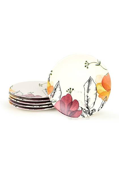 Keraart Lilia Pasta Taba 20 Cm 6 Adet - 19176