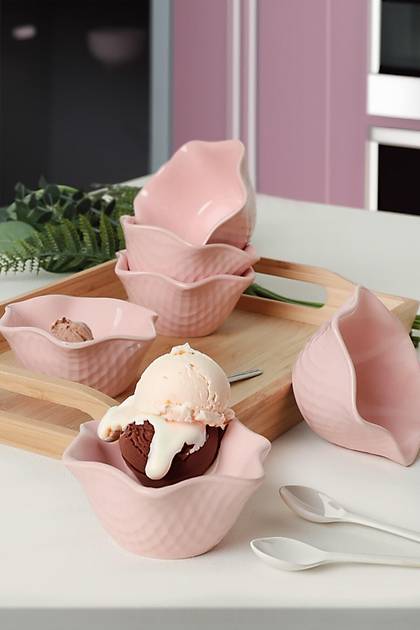 Ak Pembe Roma erezlik/Sosluk 11 Cm 6 Adet 551