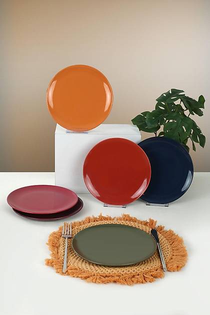 Rainbow Delta Pasta Taba 21 Cm 6 Adet 113/414/609