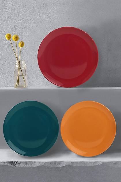 Rainbow Delta Pasta Taba 20 Cm 6 Adet 113/418/520