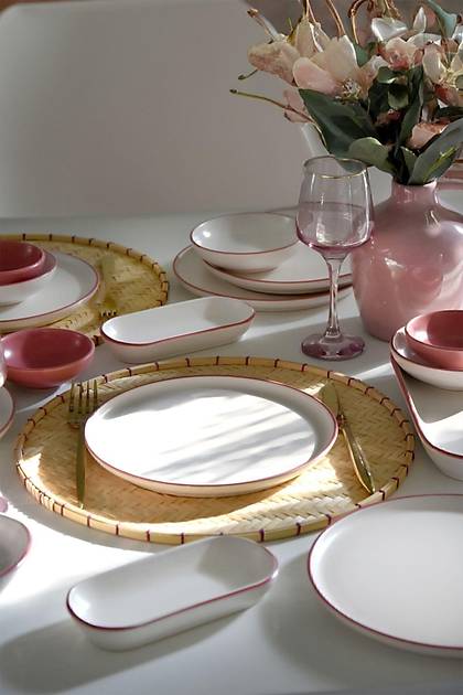 Line Pink Kahvalt Takm 18 Para 6 Kiilik 20000