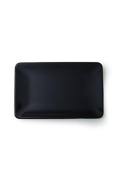 Siyah Siera Kayk Tabak 31*21 Cm 2 Adet 650