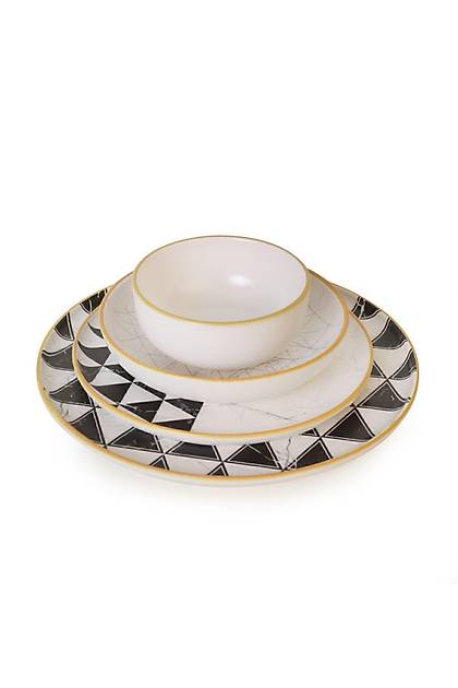 Keraart Trigon Yemek Takm 24 Para 6 Kiilik 18765-67