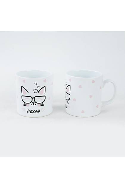 Kitty Meow Kupa 9 Cm 2 Adet