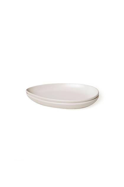 Mat Beyaz Serenity Kayk Tabak 24 Cm 2 Adet 022