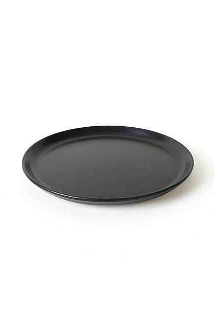Mat Siyah Hitit Servis Taba 25 Cm 6 Adet