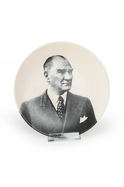 Atat�rk Portre Hediyelik/Dekoratif Tabak 18675