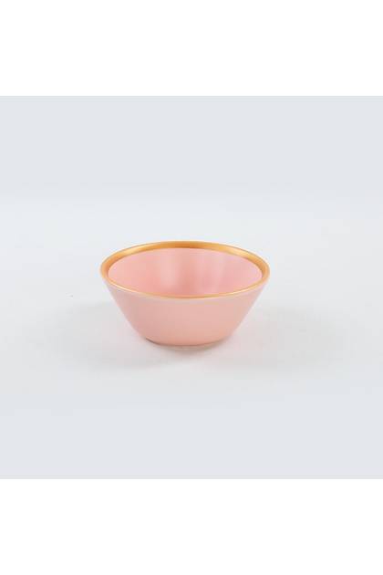 Wide Gold Mat Ak Pembe Yemek Takm 6 Kiilik 24 Para