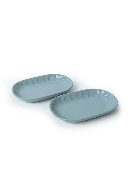 Yeil Badem Kayk Tabak 25 Cm 2 Adet 326
