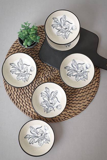 Keraart Shade Flowers Halka Sosluk / erezlik 13 Cm 6 Adet 21847