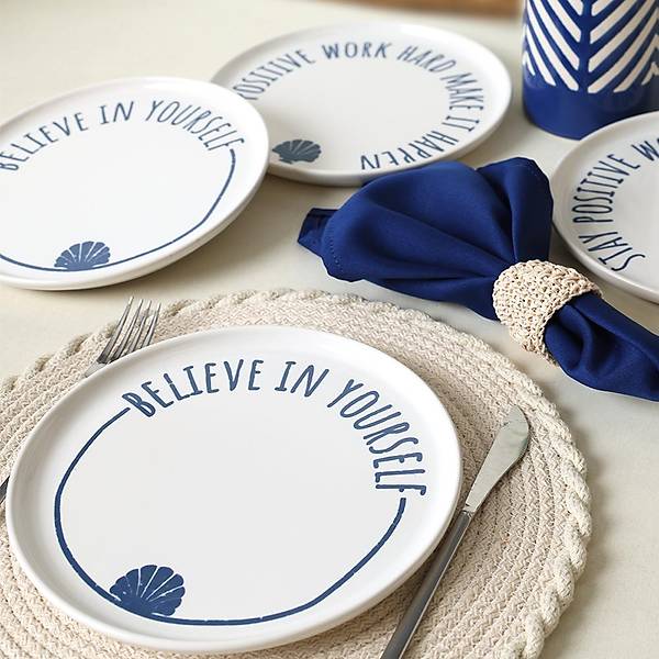 Ocean Muse Nordc Pasta Taba 22 Cm 4 Adet 22950-55