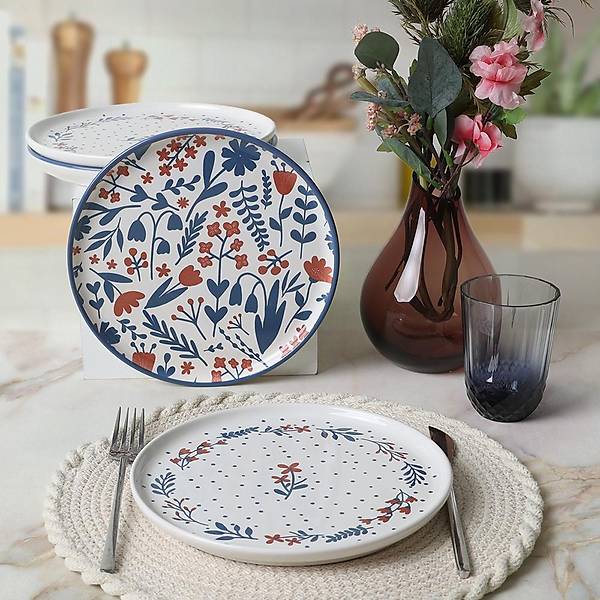 Dot & Bloom Nordic Pasta Taba 22 Cm 4 Adet 22963-64