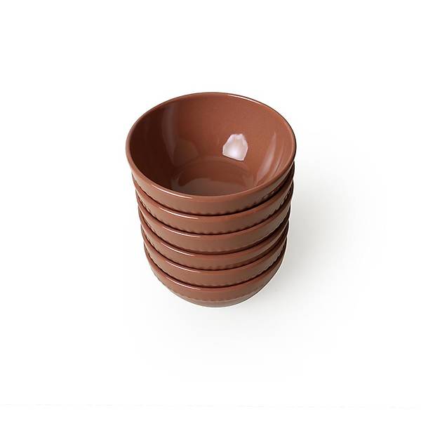 Kahverengi Bella Kase 14 cm 6 Adet 605