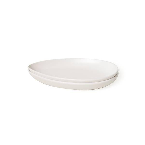 Mat Beyaz Serenity Kayk Tabak 24 Cm 2 Adet 022