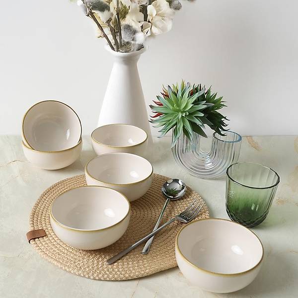 Bronze Bloom Bulut Kase 12 Cm 6 Adet 22928