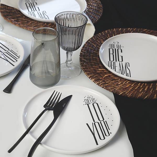 Dream & Cherrs Nordic Pasta Taba 22 Cm 4 Para 22729-30
