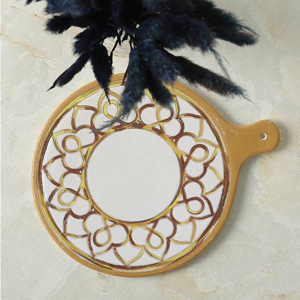 Worn Gold Peynir Sunum Taba 26 Cm 22968