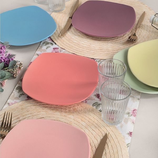 Rainbow Soft Matte Kem Pasta Taba 22 Cm 6 Adet 113-617