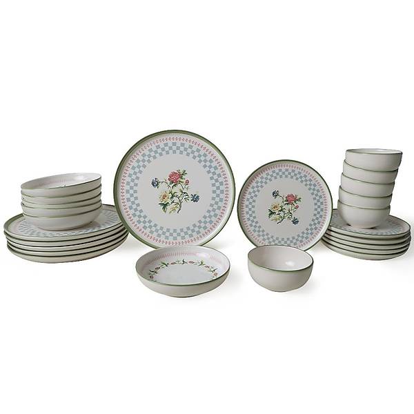 Rose Line Yemek Takm 24 Para 6 Kiilik 22909-10-11