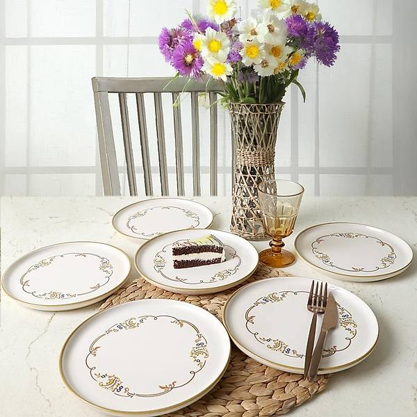 Bronze Bloom Nordic Pasta Taba 22 Cm 6 Adet 22927