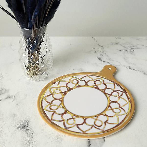 Worn Gold Peynir Sunum Taba 26 Cm 22968