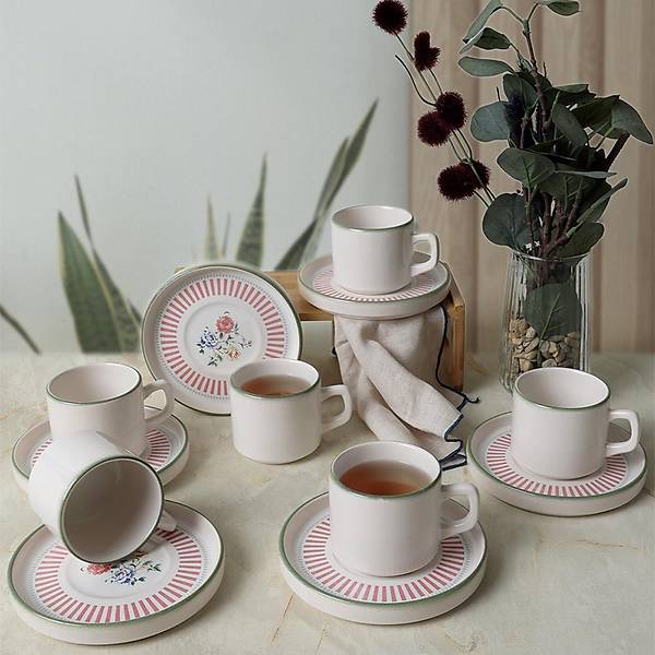 Rose Line Stackable ay Takm 12 Para 6 Kiilik 22910-12