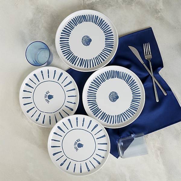 Ocean Muse Nordc Pasta Taba 22 Cm 4 Adet 22953-54