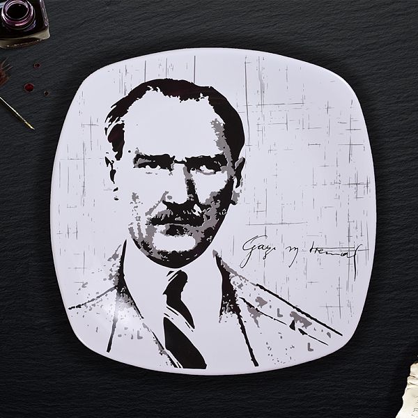Atatürk Portre Hediyelik Tabak