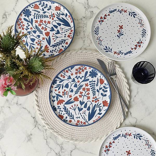 Dot & Bloom Nordic Pasta Taba 22 Cm 4 Adet 22963-64