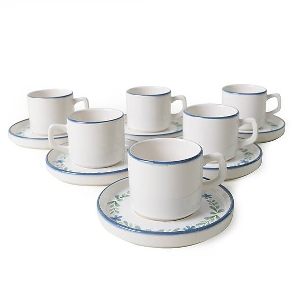 Daphne Stackable ay Takm 12 Para 6 Kiilik 22921-24