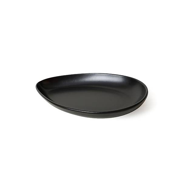 Mat Siyah Serenity Kayk Tabak 24 Cm 2 Adet 956