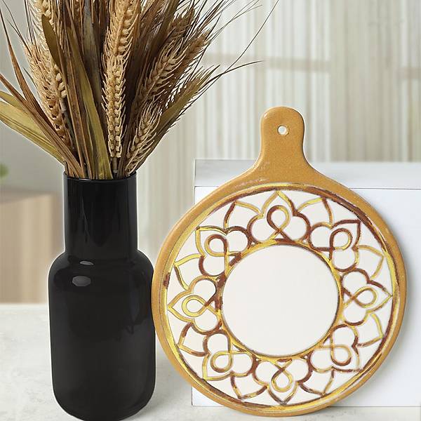 Worn Gold Peynir Sunum Taba 26 Cm 22968