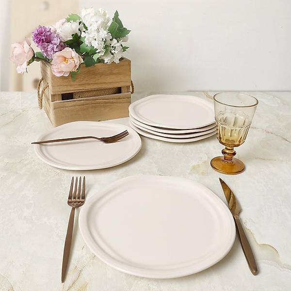 Krem Bloom Pasta Taba 24 Cm 6 Adet 030