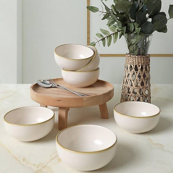 Bronze Bloom Bulut Kase 12 Cm 6 Adet 22928