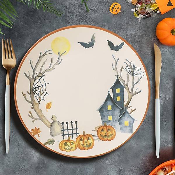 Keraart Halloween Servis Taba 26 Cm 22289