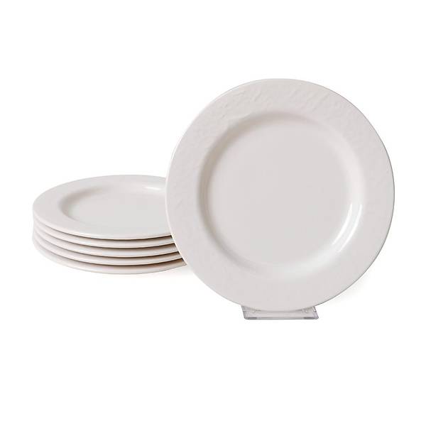 Beyaz yonya Pasta Taba 22 Cm 6 Adet 006