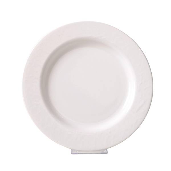 Beyaz yonya Servis Taba 26 Cm 6 Adet 006