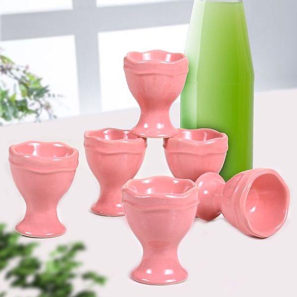 Pembe Juliet Yumurtalk 7 Cm 6 Adet