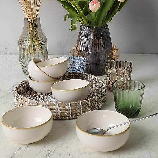 Bronze Bloom Bulut Kase 12 Cm 6 Adet 22928